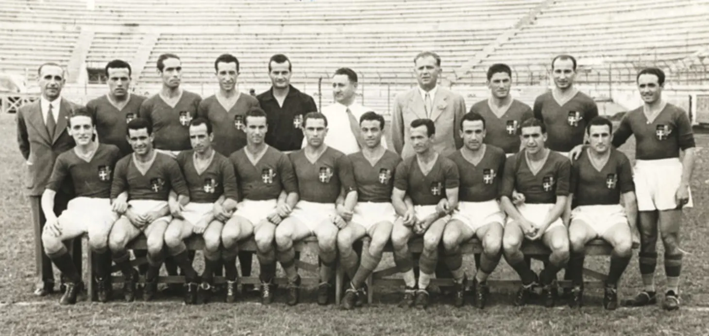 Squadra Roma primo scudetto